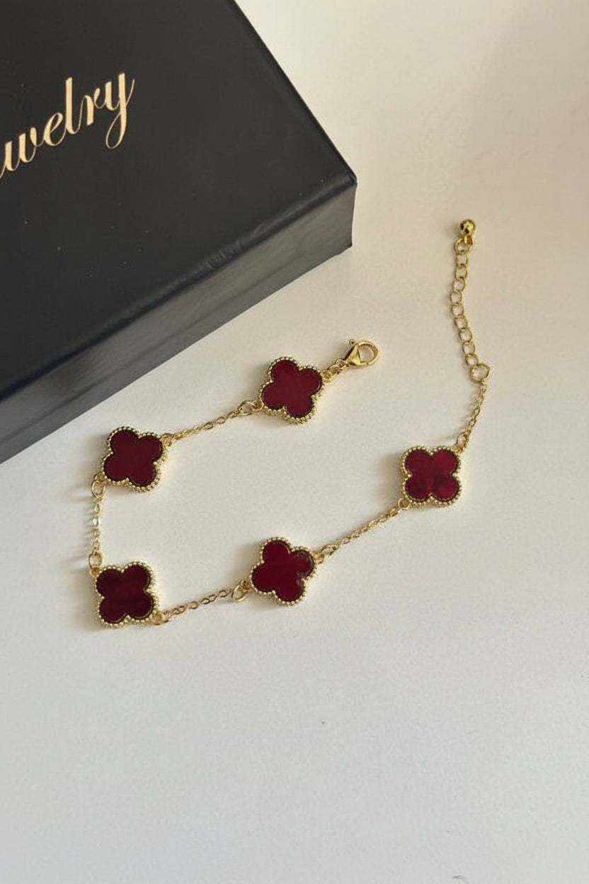 Red Clover Bracelet
