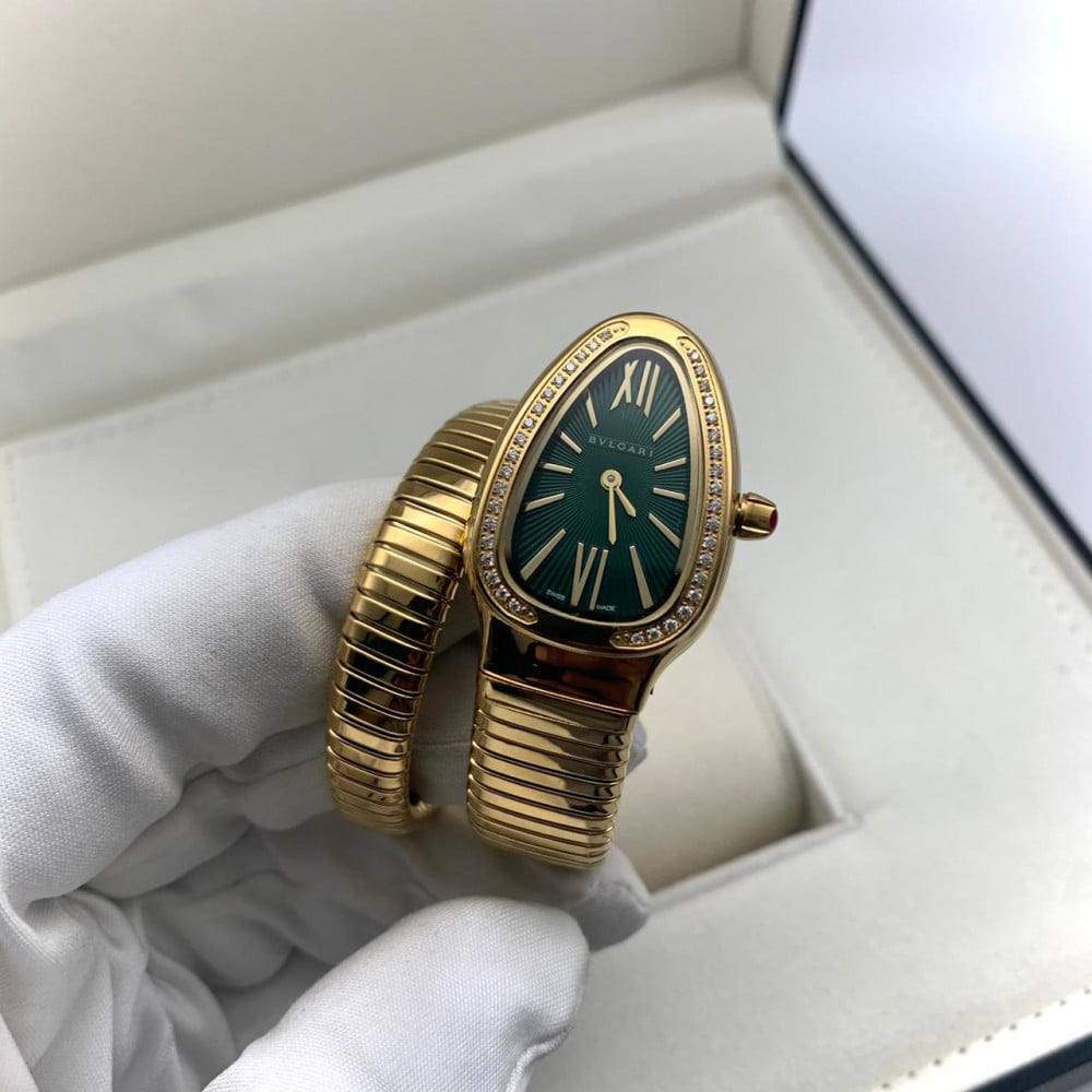 Serpenti Gold Watch