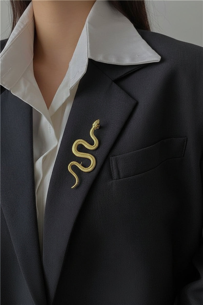 Snake Brooch
