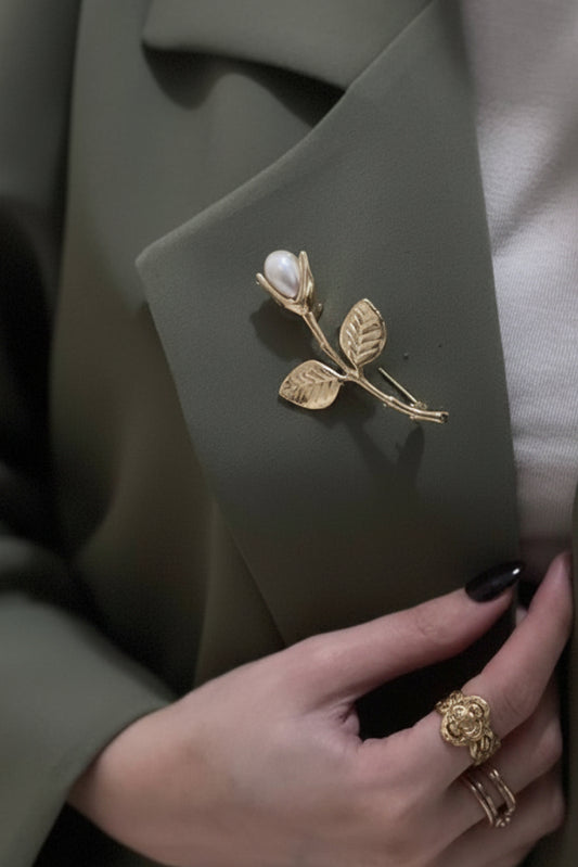 Rose Brooch