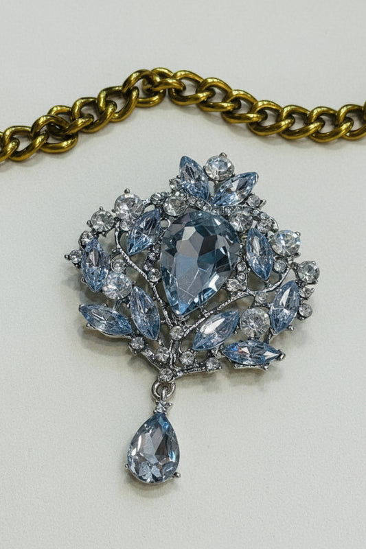 Crystal Brooch